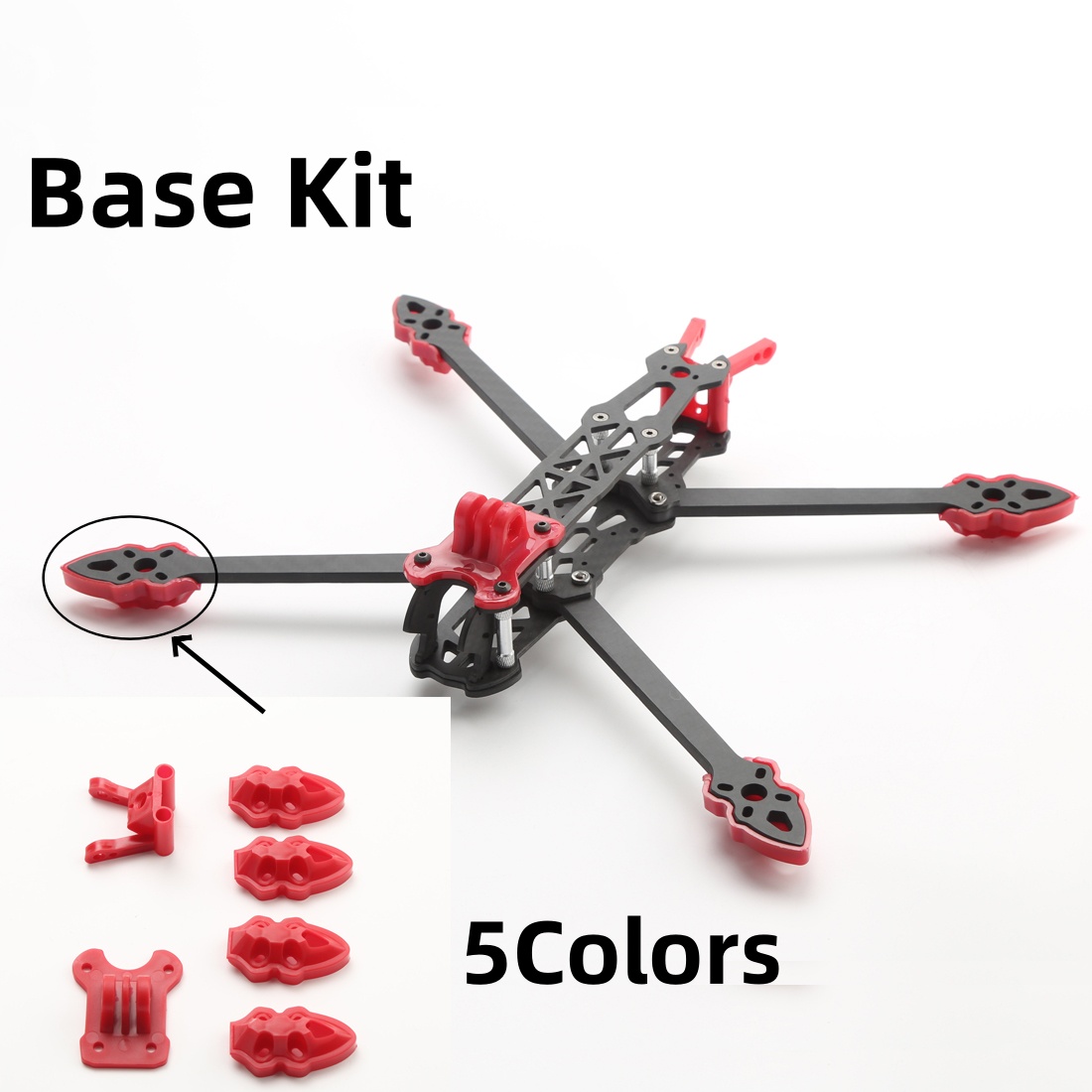 Mark4 5inch / 7inch FPV Frame  - 3D Printed Drone Part 评论和价格