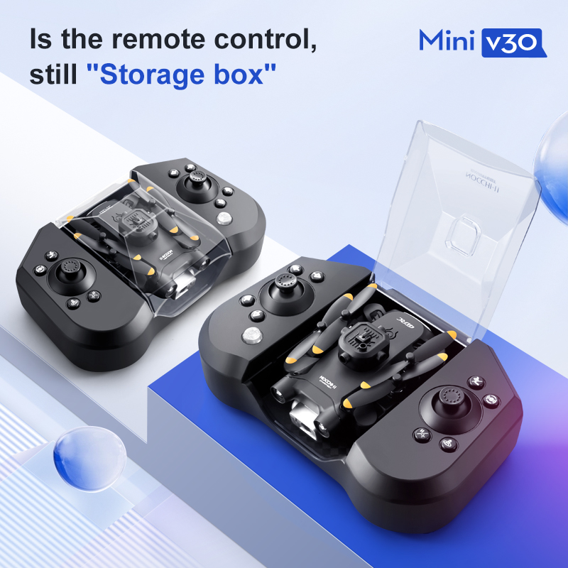 Mini V30 WiFi FPV Drone With 4 - Drone Rc Helicopter With Camera 评论和价格
