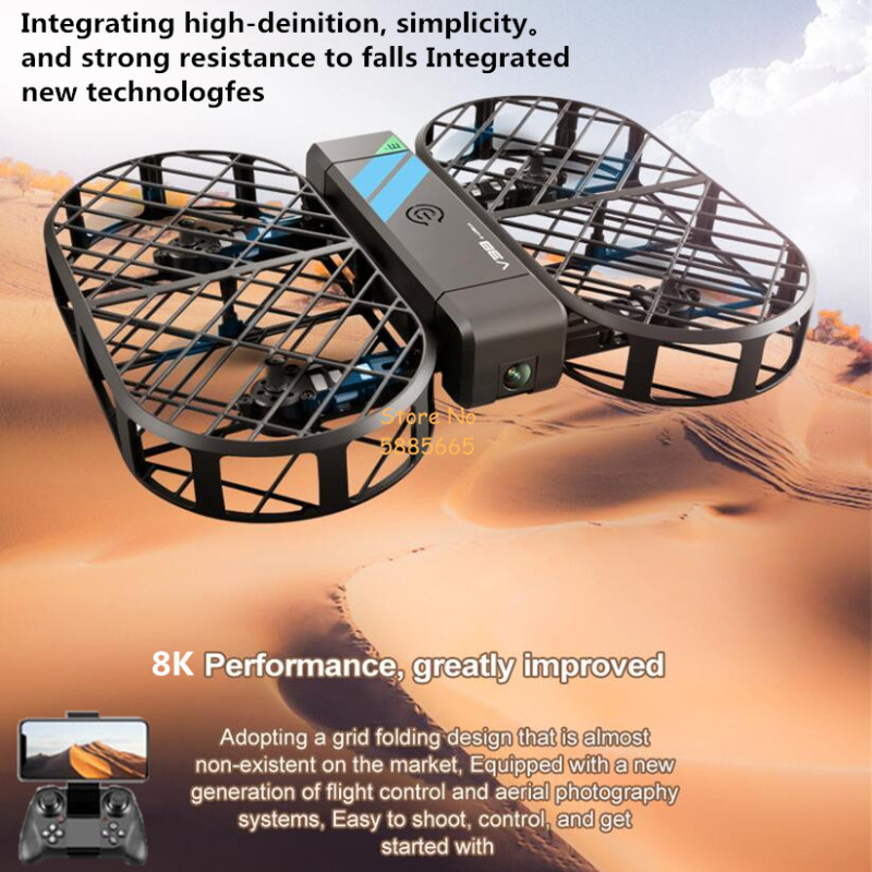 8K HD Camera 360° Protection O - Drone Rc Helicopter With Camera 评论和价格