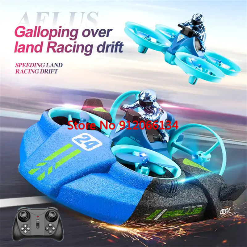 2.4G RC Plane Car Boat 3 In 1  - Drone Rc Game 评论和价格