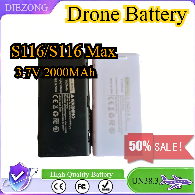 3.7V 2000MAh Battery for S116  - Drone Rc S116 评论和价格