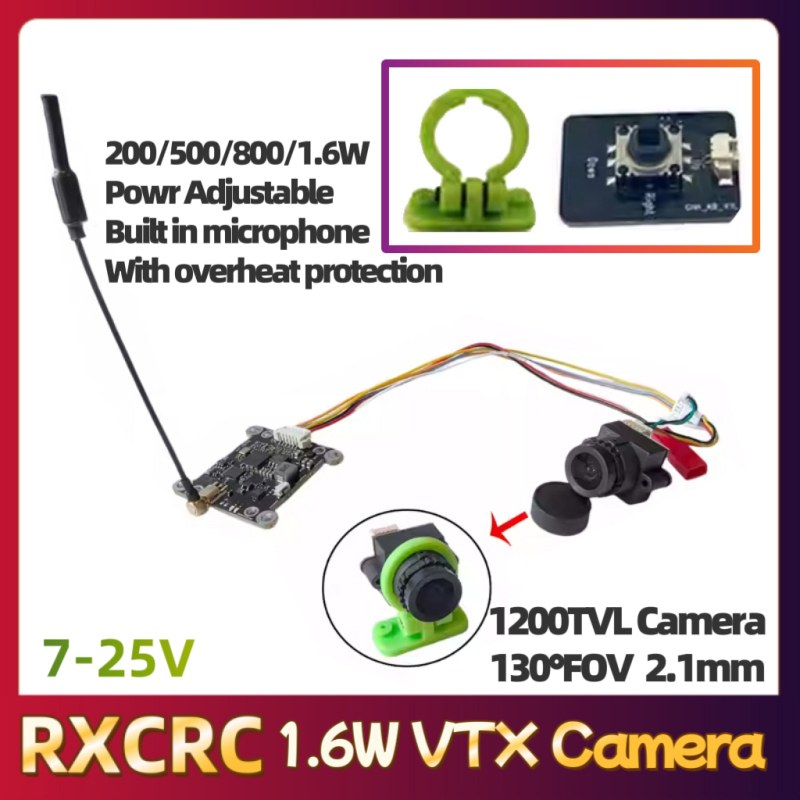 RXCRC 5.8G Module 48CH 1.6W VT - Rc Transmitter Drone 评论和价格