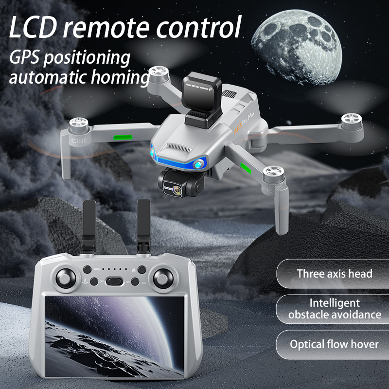 AE3 PRO Max NEW LCD SC GPS Dro - Drone Rc Helicopter With Camera 评论和价格