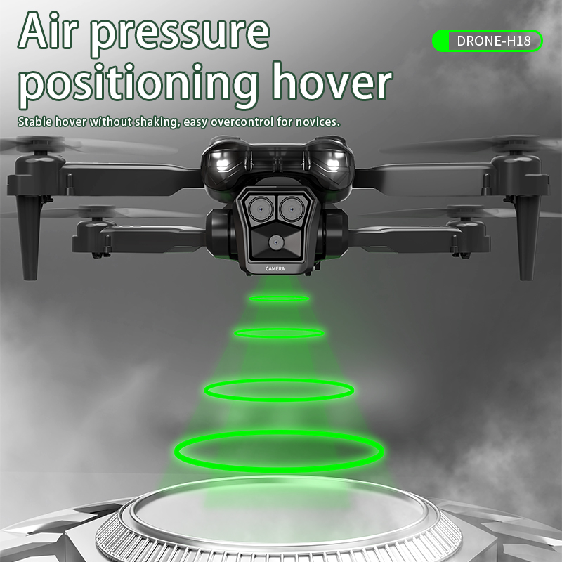 H18‑2 Foldable RC Drone Dual C - Drone Rc Helicopter With Camera 评论和价格