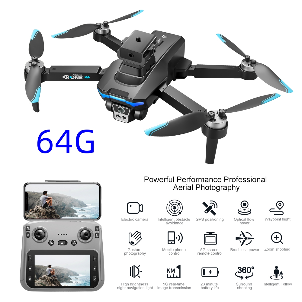 F208 Drone 8K Professional RC  - Drone Top Rc 评论和价格