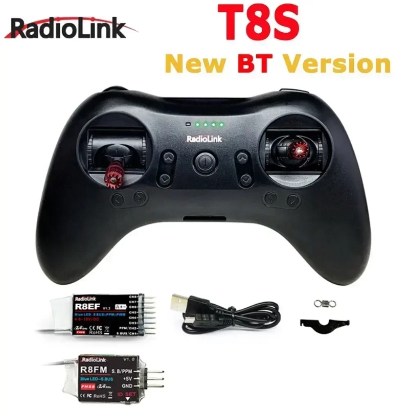Radiolink T8S 8CH 2.4G RC Tran - Drone Rc Game 评论和价格