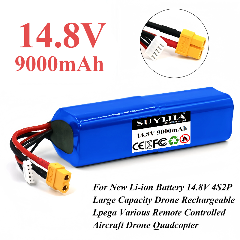 18650 16.8V Li-Ion 14.8V 9AH 4 - Drone Rc Game 评论和价格