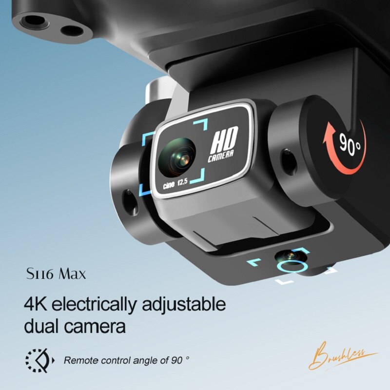S116 MAX Elf Drone Professiona - Drone Rc S116 评论和价格
