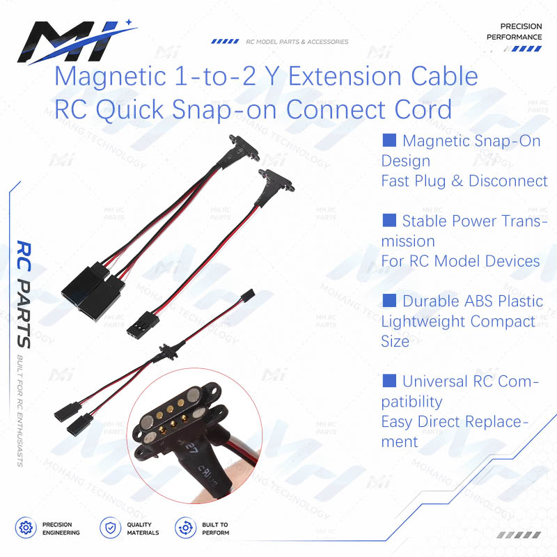 Magnetic 1-to-2 Y Extension Ca - Drone Rc Controller 评论和价格