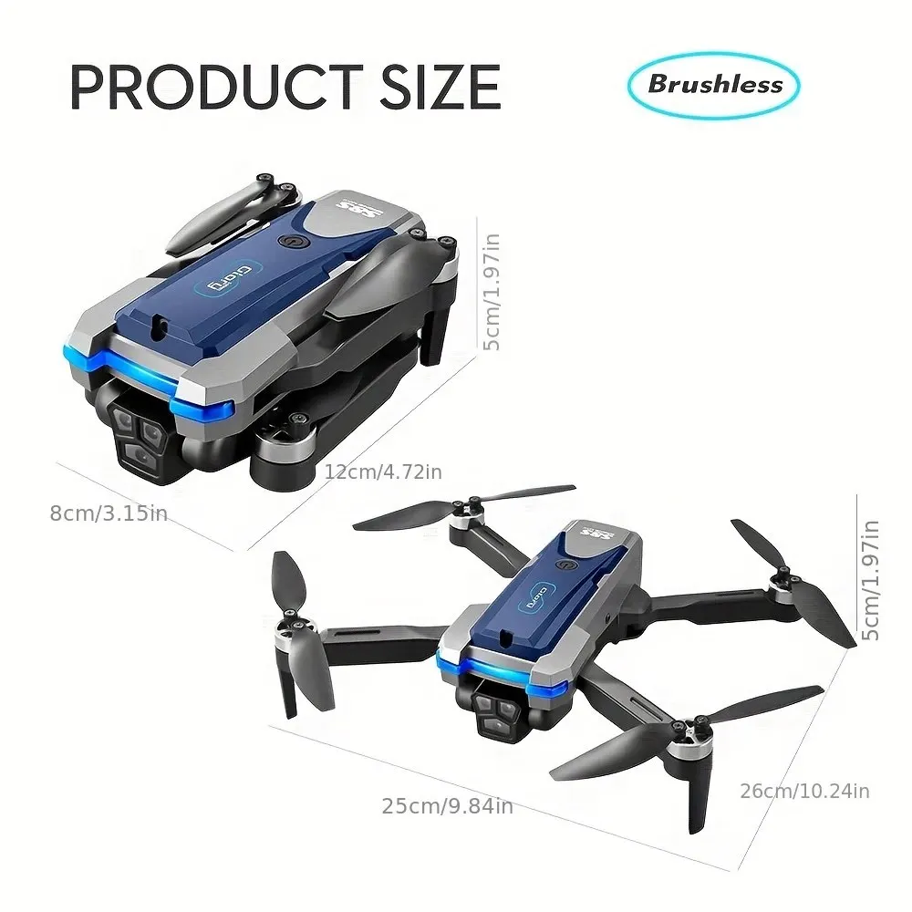 S8S GPS Drone 5G Wifi 8K HD Du - Drone Rc Helicopter With Camera 评论和价格