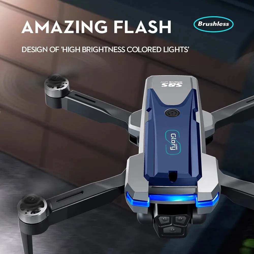 S8S GPS Drone 5G Wifi 8K HD Du - Drone Rc Helicopter With Camera 评论和价格